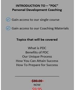 PDC Single Class Coaching Course